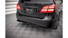 Splitter Mercedes-Benz B W246 Facelift Rear Central with Diffuser Gloss Black