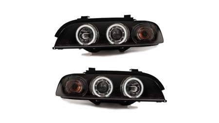 Lights BMW 5 E39 Front CCFL Black