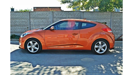 Diffuser Hyundai Veloster Side Skirts Gloss Black