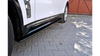 Diffuser Infiniti QX70 Side Skirts Gloss Black