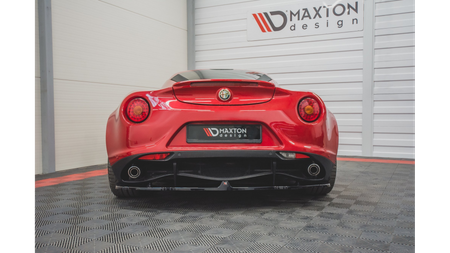 Splitter Alfa Romeo 4C Tył Środkowy Gloss Black