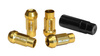 Forged wheel lug nuts SLIDE JDM Steel M12x1.25 Gold ​