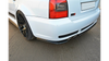 Splitter Audi RS4 B5 Rear Central with Diffuser Gloss Black