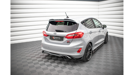 Splitter Ford Fiesta VIII ST Rear Side v.1 Gloss Black