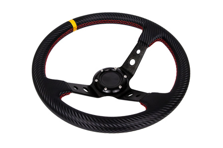 Steering wheel Pro 350mm offset:80mm Carbon Yellow