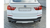 Splitter BMW X4 G02 M-Pack Rear Central without Diffuser Gloss Black