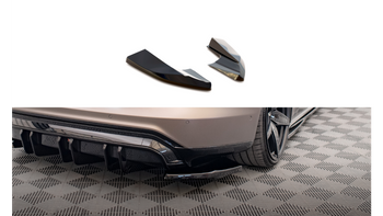 Splitter Audi e-Tron GT Rear Side v.2 Gloss Black