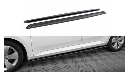 Diffuser Skoda Superb III Side Skirts Gloss Black