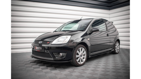 Dokładka Ford Fiesta VI ST Progi Street Pro Black + Gloss Flaps