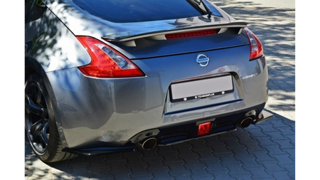 Splitter Nissan 370Z Rear Central v.1 Gloss Black