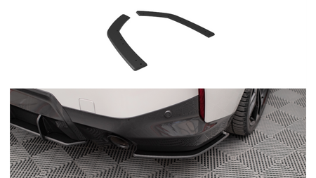 Splitter BMW 2 G42 M-Pack Rear Side Street Pro Black