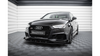 Splitter Audi RS3 8V Facelift Przód Pro v.1 + flaps Black