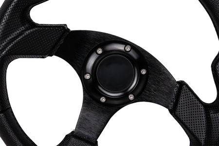 Steering wheel Pro 330mm offset:0mm Leather Black