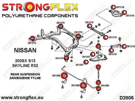 Full suspension bush kit