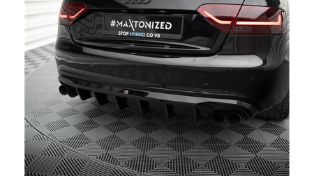 Diffuser Audi S5 8T Rear Valance Gloss Black