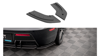 Splitter Mazda 3 I MPS Tył Boczne Street Pro Black-Red