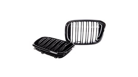 Grill BMW X3 G01 F97 X4 G02 F98 Dual Line Gloss Black