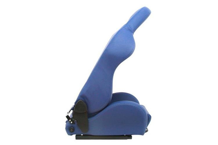 Racing seat DRAGO PVC Blue