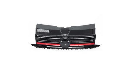 Grill Volkswagen Transporter T6 Black & Red