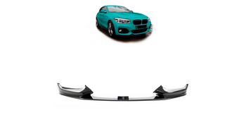 Diffuser BMW 1 F20 F21 Facelift Front Bumper Gloss Black