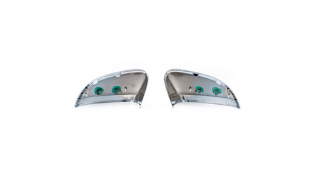 Mirror Cover Set Audi A4 B8 Matt Silver