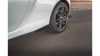 Diffuser Toyota GR Yaris IV Side Skirts Racing Black + Gloss Flaps