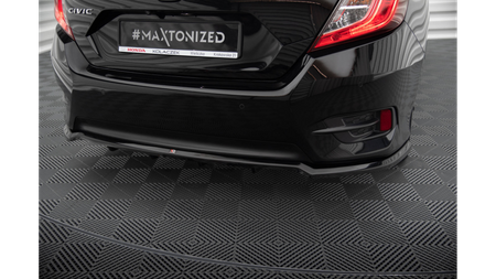 Splitter Honda Civic X Rear Central with Diffuser