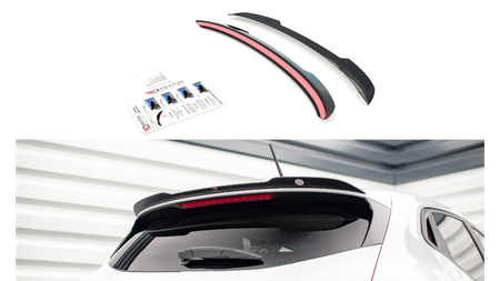 Spoiler Cap Renault Clio V Gloss Black