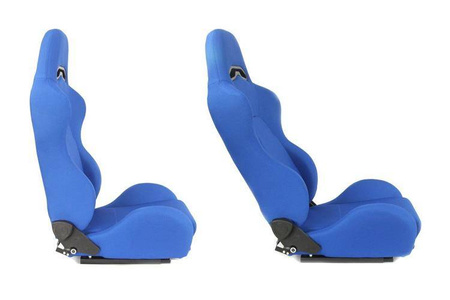 Racing seat DRAGO Velvet Blue