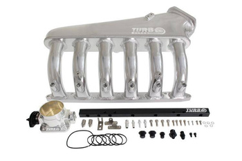 Kolektor ssący BMW E34 E36 M50 z przepustnicą i listwą paliwową