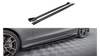 Diffuser Mercedes-Benz C C205 C43 Facelift Side Skirts Street Pro Black + Gloss Flaps