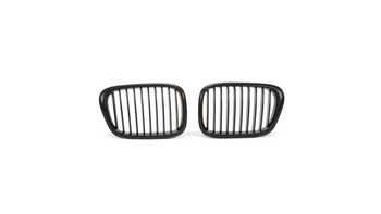 Grill BMW 5 E39 pojedyncze żeberka Matt Black