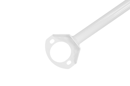 Rear upper strut bar Honda Civic VII EP2 EP3 White