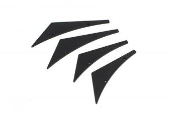 Uniwersalny splitter przedniego zderzaka 4cz.