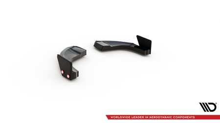 Splitter Hyundai Kona N Mk1 Rear Side Flaps Gloss Black v.1
