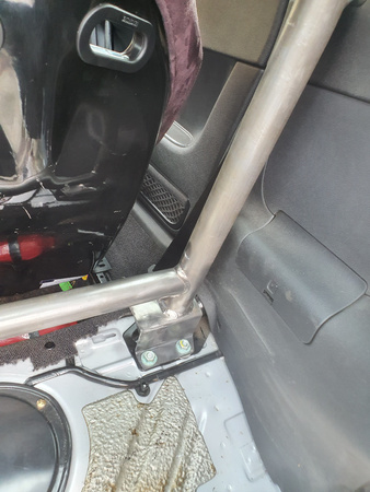 Bolt-in Half Roll Cage Audi TT 8N Quattro Black