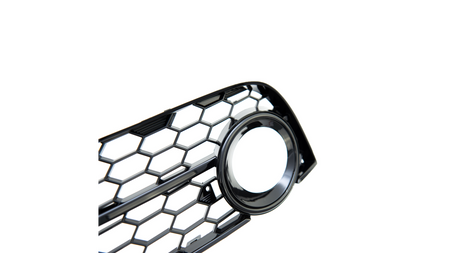 Fog Light Covers Audi A5 8T Gloss Black