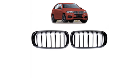 Grill BMW X5 F15 F85 X6 F16 F86 Single Line Gloss Black