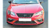 Splitter Seat Leon Cupra FR III Facelift przód v.2 Gloss Black