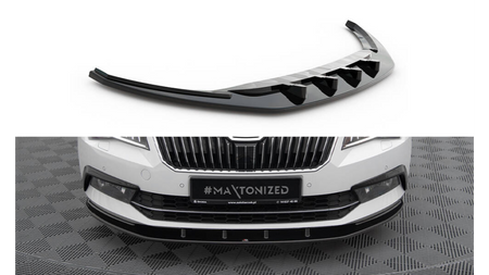 Splitter Skoda Superb III Front v.3 Gloss Black