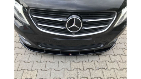 Splitter Mercedes-Benz V W447 przód v.2 Gloss Black