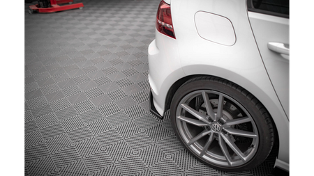 Splitter Volkswagen Golf 7 R Rear Side v.3 Gloss Black