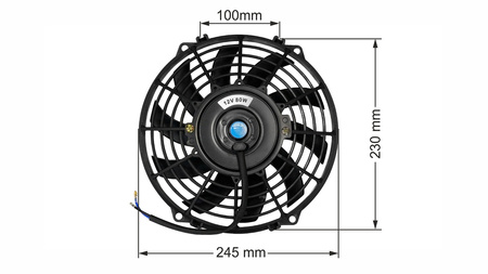 TurboWorks Cooling fan 9" type 2 pusher/puller