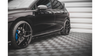 Diffuser Volkswagen Golf 8 R Side Skirts v.2 Gloss Black + Flaps