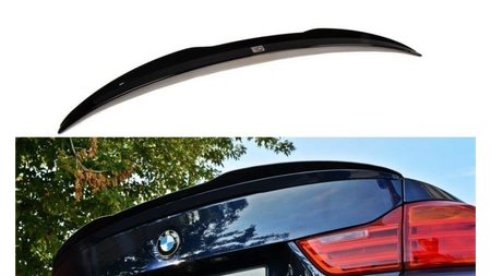 Spoiler BMW 4 F32 M-Pack Cap Gloss Black