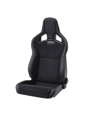 Fotel Sportowy RECARO Cross Sportster CS SAB with heating Artificial leather Black / Dinamica Black