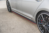 Diffuser Volkswagen Golf 7 GTI Side Skirts Racing Black