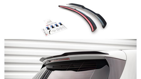 Spoiler Mercedes-Benz A W176 Gloss Black Tył