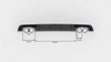 Diffuser Audi S3 8V Rear Valance Gloss Black