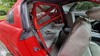Bolt-in Half Roll Cage Ford Mustang V Red